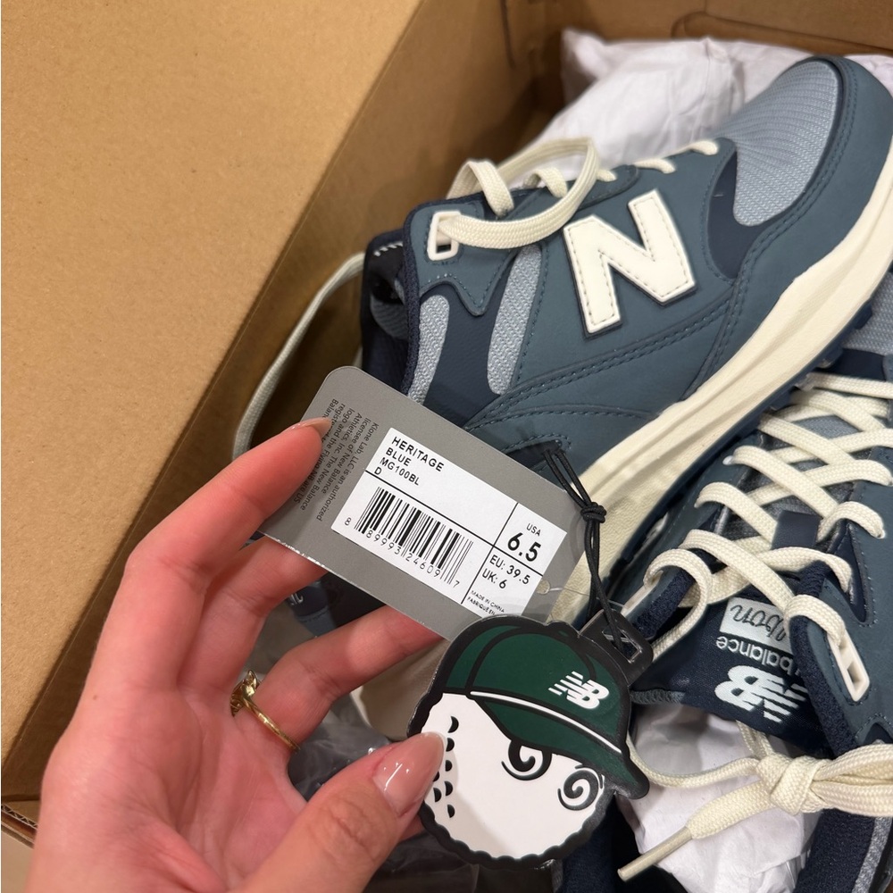 Malbon X New Balance Heritage Blue Golf Shoes